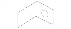 BRACKET - FENDER - FRONT FE8Z-16K039-A FORD
