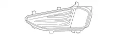 BRACKET - FOG LAMP KT4Z-15266-VA FORD