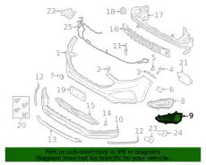 BRACKET - FOG LAMP KT4Z-15266-VA FORD