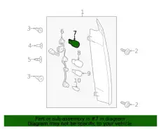 BULB 3M7Z-13466-B FORD