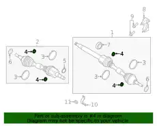 CLAMP - BOOT F2GZ-3B478-B FORD