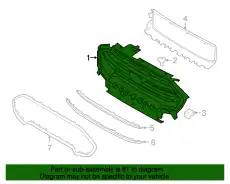 COVER GN1Z-17B968-AB FORD