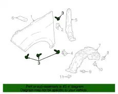 COVER ASY - HOUSING W711288-S437 FORD