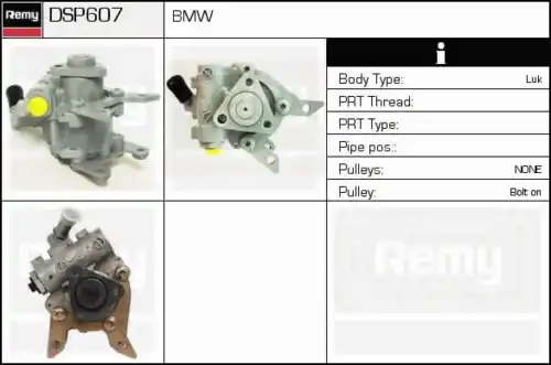 Насос гидроусилителя руля DELCO REMY DSP607