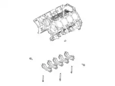 CYLINDER BLOCK CR2Z-6010-A FORD