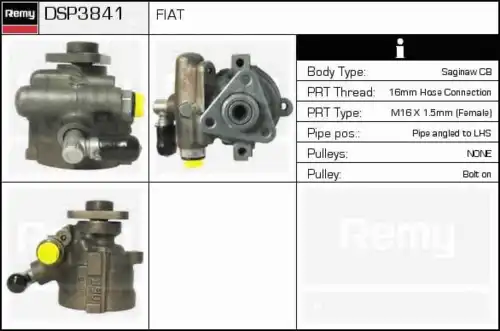 Насос гидроусилителя руля DELCO REMY DSP3841