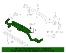 FRONT END ASY KA1Z-16138-A FORD