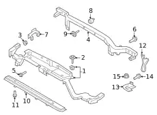 FRONT END ASY KA1Z-16138-A FORD