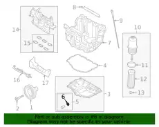 Кольцо уплотнительное пробки сливной FT4Z-6734-A FORD