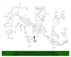 GASKET JL3Z6N652A FORD