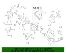 GASKET JL3Z9E464E FORD