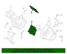 GASKET L1MZ9448A FORD