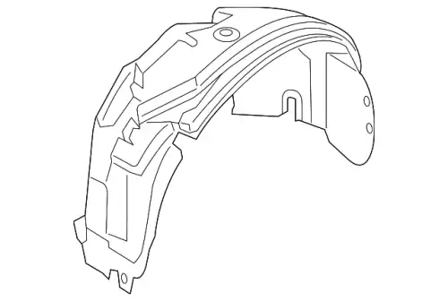 Подкрылок FORD JP5Z-16102-A