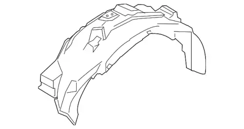 GUARD - FRONT SPLASH JL3Z-16103-B FORD