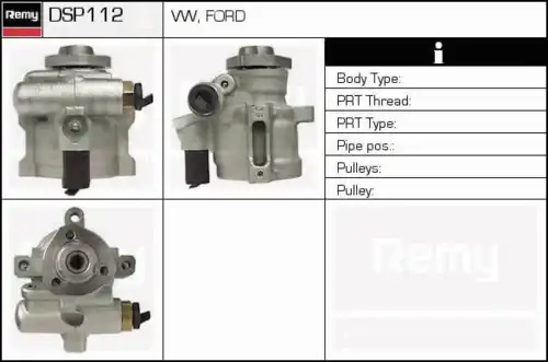 Насос гидроусилителя руля DELCO REMY DSP112