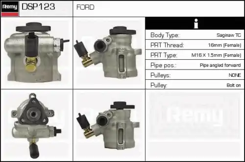 Насос гидроусилителя руля DELCO REMY DSP123