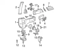HEATER ASY - LESS RADIATOR H2MZ-18476-AB FORD