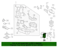 HEATER ASY - LESS RADIATOR H2MZ-18476-E FORD