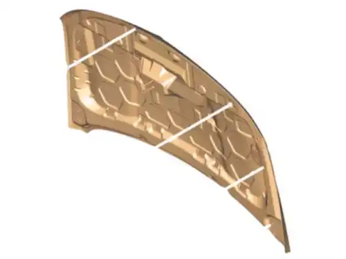 HOOD ASY KJ7Z-16612-A FORD