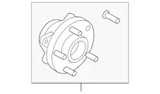 Ступица FORD HP5Z-1104-C