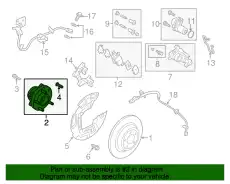 Ступица FORD HP5Z-1104-C