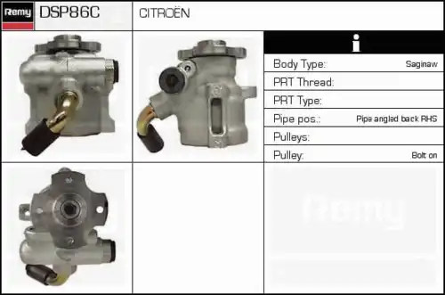 Насос гидроусилителя руля DELCO REMY DSP86C