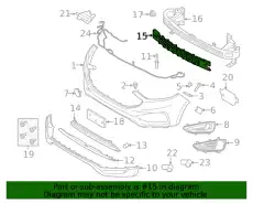 Абсорбер-усилитель бампера FORD KT4Z-17C882-A