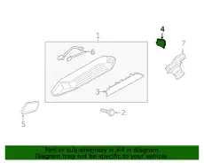 Фонарь задний FORD JK4Z13A613AF