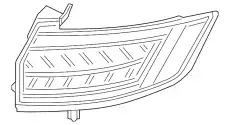 Фонарь задний FORD KT4Z-13404-D