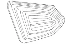 LAMP ASY - SIDE MARKER FT4Z13200G FORD