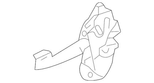 LATCH BL8Z-7826413-B FORD