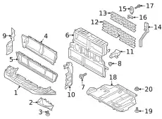 LINK JX6Z8478A FORD