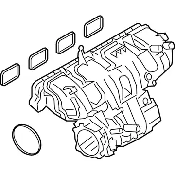 MANIFOLD ASY - INLET KB3Z9424A FORD