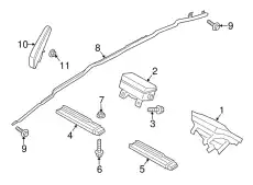 NUT W520101-S424 FORD