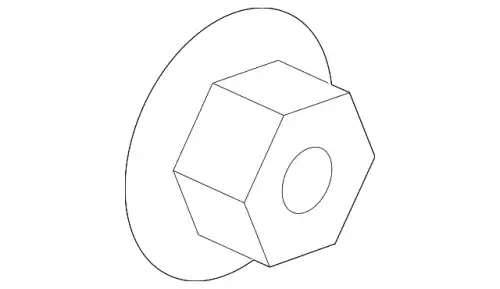 NUT W520101-S424 FORD
