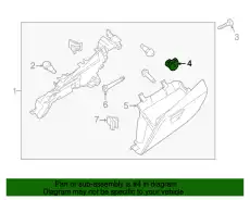 NUT W715651-S300 FORD