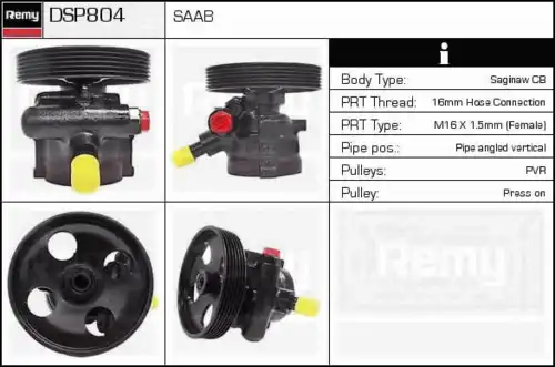 Насос гидроусилителя руля DELCO REMY DSP804
