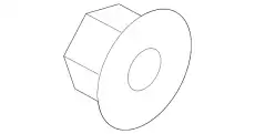 NUT - HEX. W520412-S442 FORD