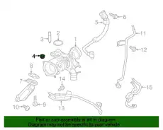 NUT - HEX. W715974S300 FORD