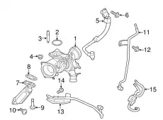 NUT - HEX. W715974S300 FORD