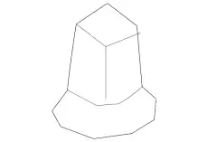 NUT - PLASTIC - SPECIAL W715469S300 FORD