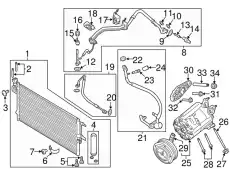 O' RING 1W1Z19E889P FORD