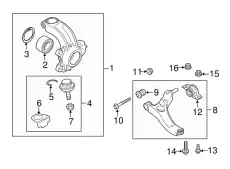RING - RETAINING W708597-S430 FORD