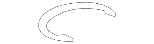 RING - RETAINING W708597-S430 FORD