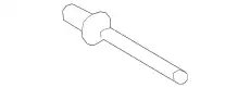 RIVET W710418S900 FORD