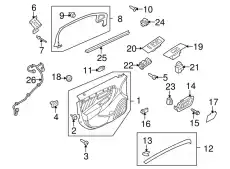 RIVET W710418S900 FORD