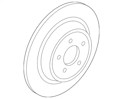 ROTOR ASY - BRAKE KS7Z-2C026-A FORD