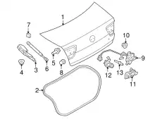 SCREW W500024-S439 FORD