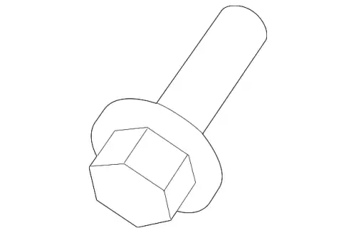 SCREW W500211-S437 FORD