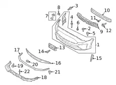 SCREW W506975S442 FORD